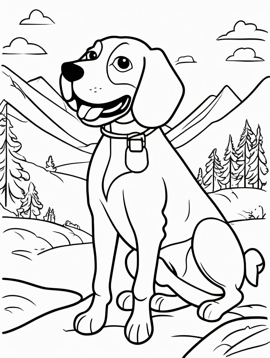 Happy Beagle on a Hike2